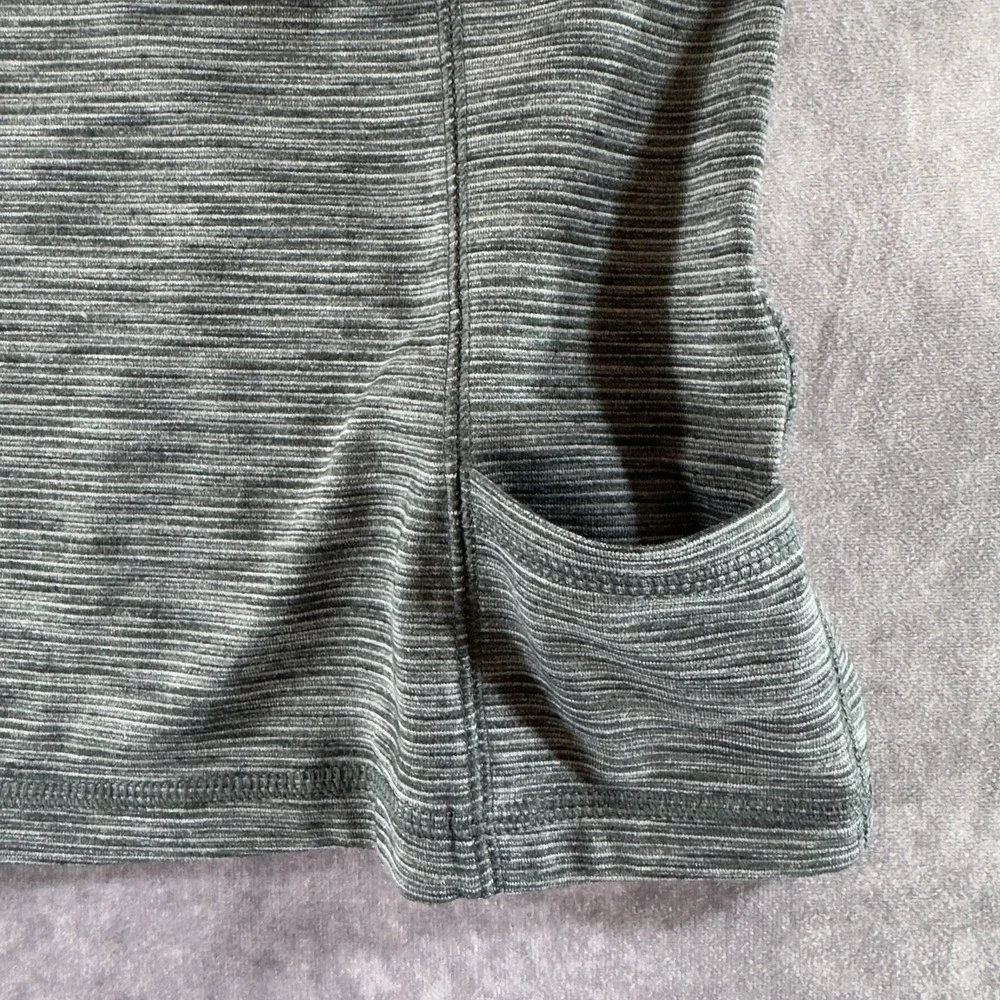 Nike Golf Womens XL Gray Pink Dri-FIT Quarter Zip Oyster Bay Golf Links